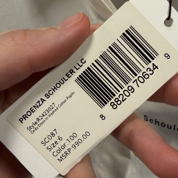 PROENZA SCHOULER Cindy layered cotton-poplin shirt dress - Picture 8 of 8